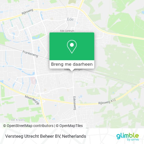 Versteeg Utrecht Beheer BV kaart