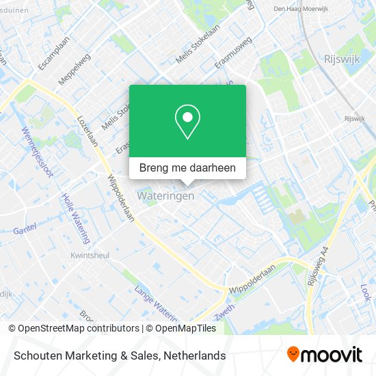 Schouten Marketing & Sales kaart