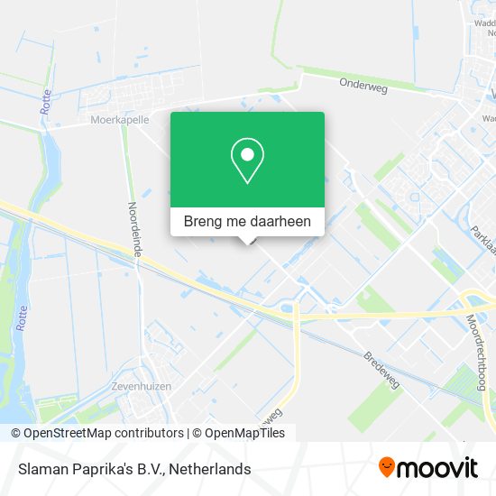 Slaman Paprika's B.V. kaart