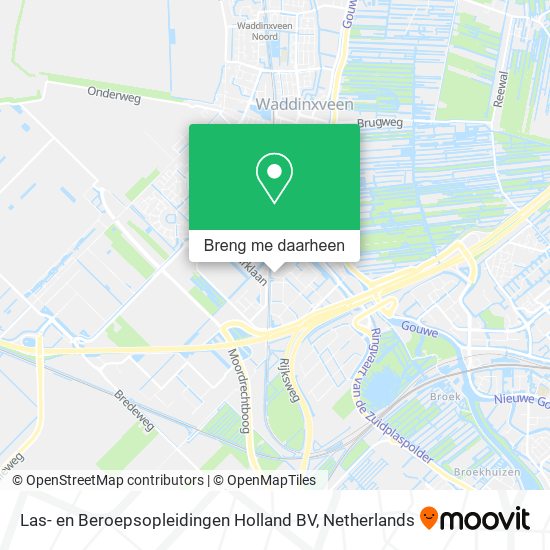 Las- en Beroepsopleidingen Holland BV kaart