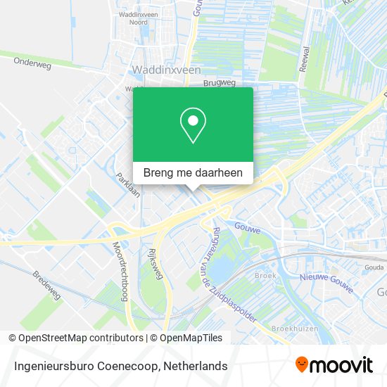 Ingenieursburo Coenecoop kaart