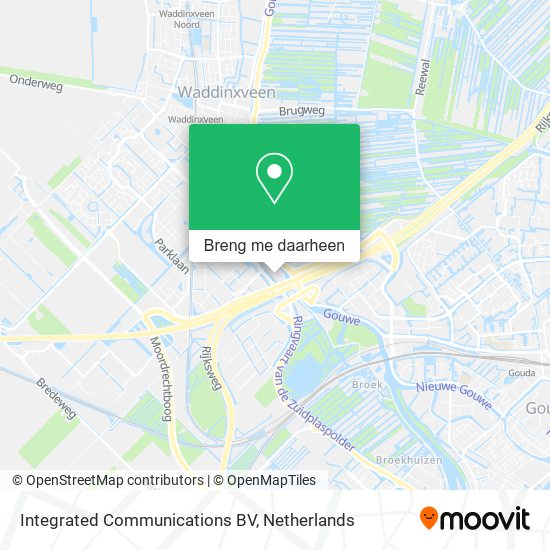 Integrated Communications BV kaart