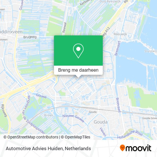 Automotive Advies Huiden kaart