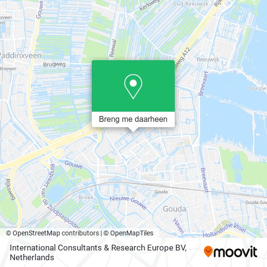International Consultants & Research Europe BV kaart