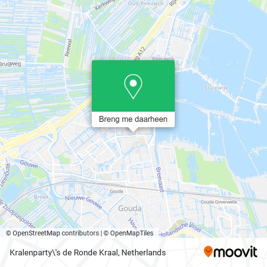 Kralenparty\'s de Ronde Kraal kaart