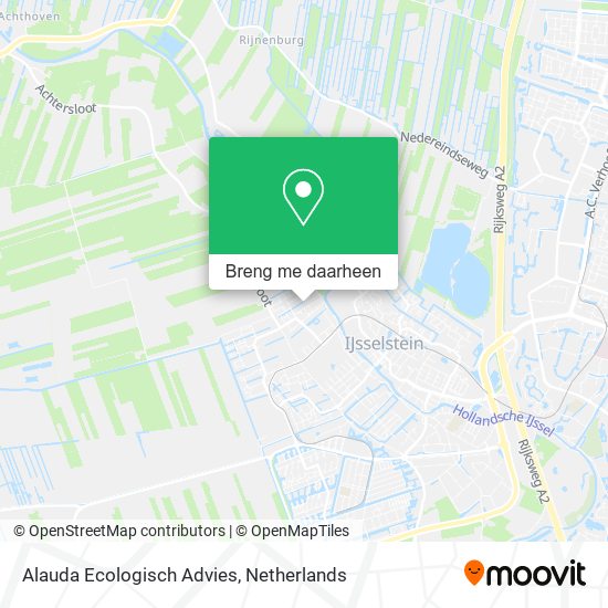 Alauda Ecologisch Advies kaart