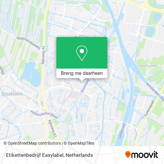 Etikettenbedrijf Easylabel kaart