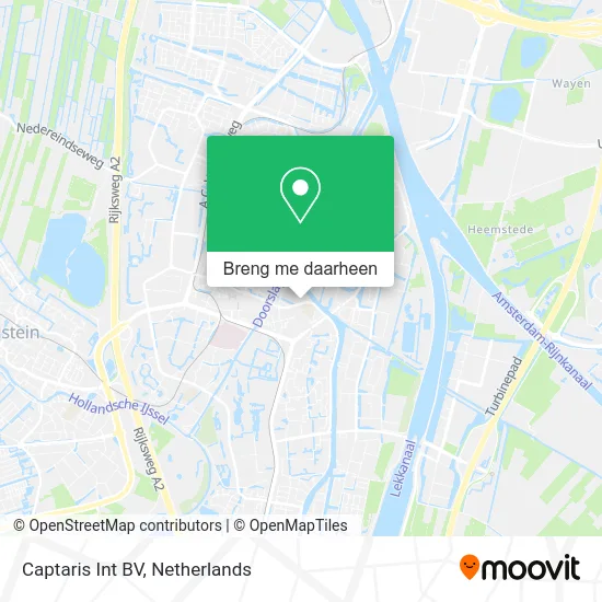 Captaris Int BV kaart
