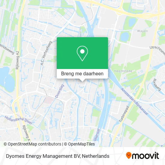 Dyomes Energy Management BV kaart