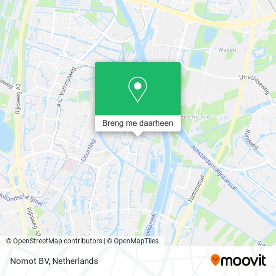 Nomot BV kaart