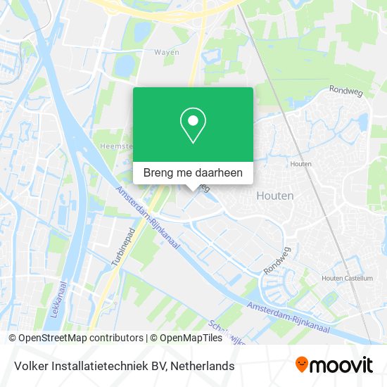 Volker Installatietechniek BV kaart