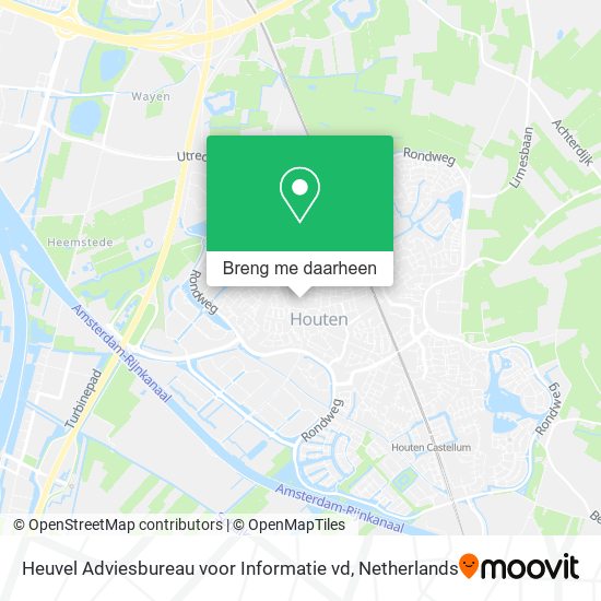 Heuvel Adviesbureau voor Informatie vd kaart