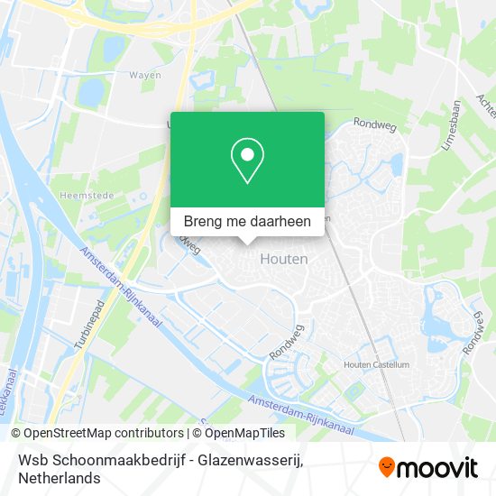 Wsb Schoonmaakbedrijf - Glazenwasserij kaart