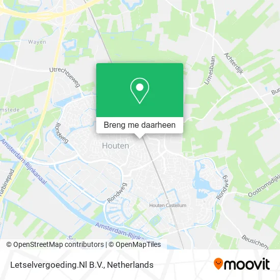 Letselvergoeding.Nl B.V. kaart