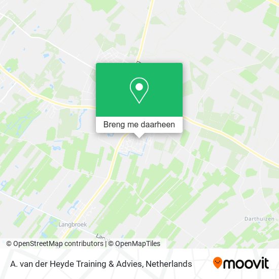 A. van der Heyde Training & Advies kaart