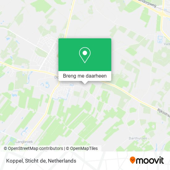 Koppel, Sticht de kaart