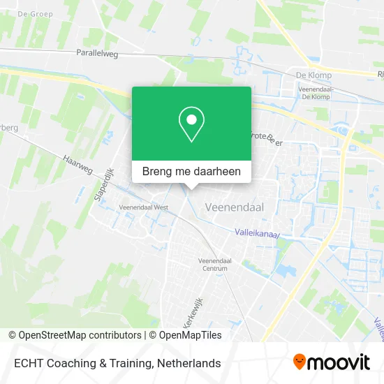 ECHT Coaching & Training kaart