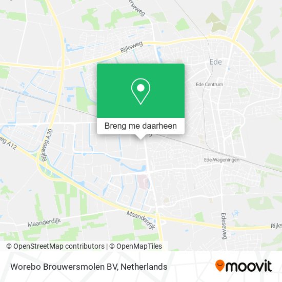 Worebo Brouwersmolen BV kaart