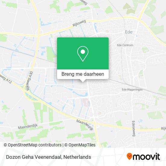 Dozon Geha Veenendaal kaart