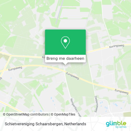 Schietvereniging Schaarsbergen kaart