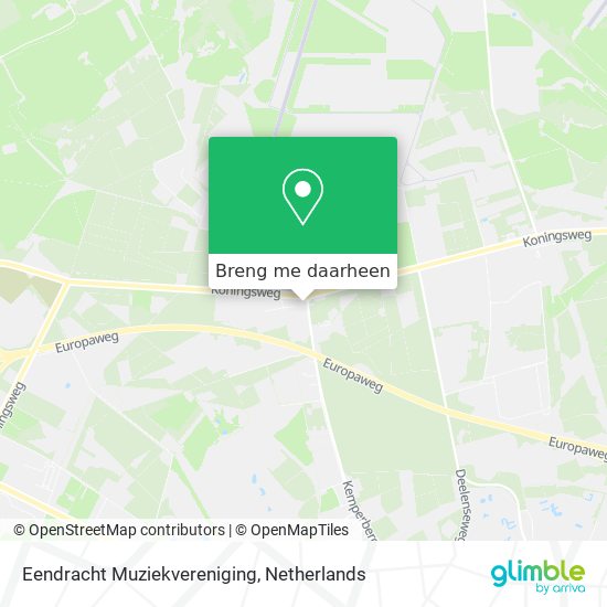 Eendracht Muziekvereniging kaart