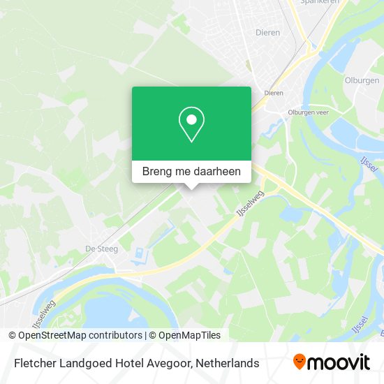 Fletcher Landgoed Hotel Avegoor kaart