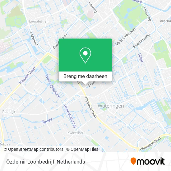Özdemir Loonbedrijf kaart