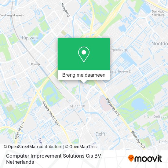 Computer Improvement Solutions Cis BV kaart