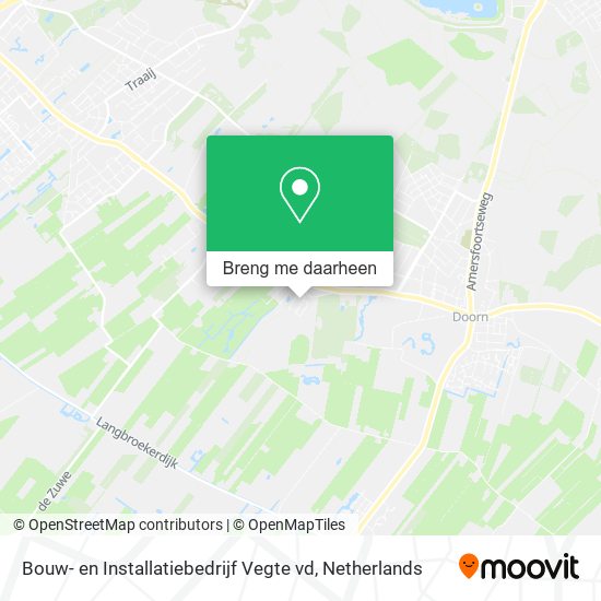 Bouw- en Installatiebedrijf Vegte vd kaart