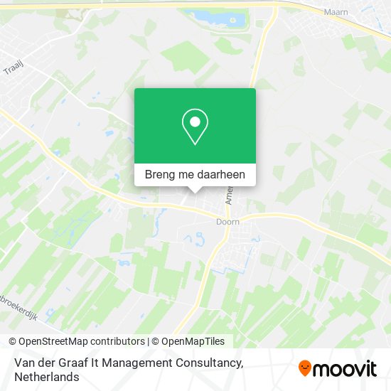 Van der Graaf It Management Consultancy kaart