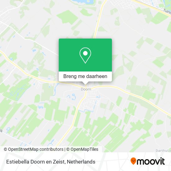 Estiebella Doorn en Zeist kaart