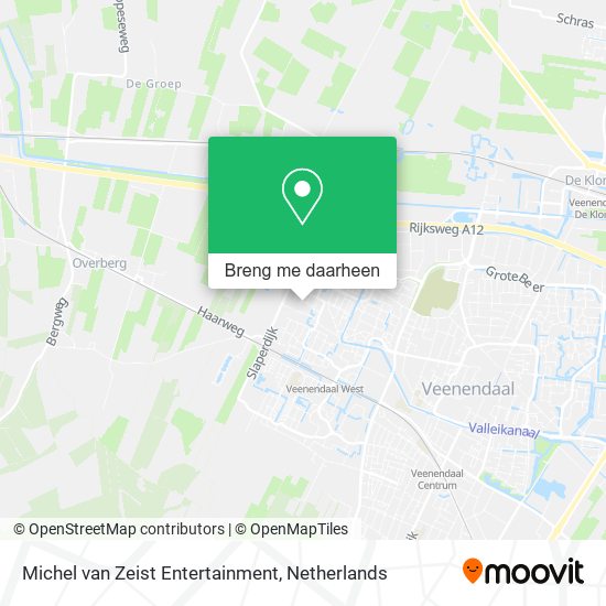 Michel van Zeist Entertainment kaart
