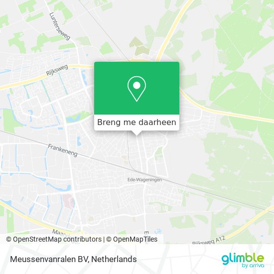 Meussenvanralen BV kaart