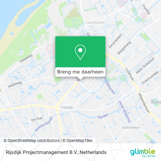 Rijsdijk Projectmanagement B.V. kaart
