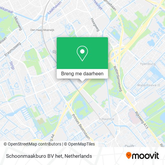 Schoonmaakburo BV het kaart