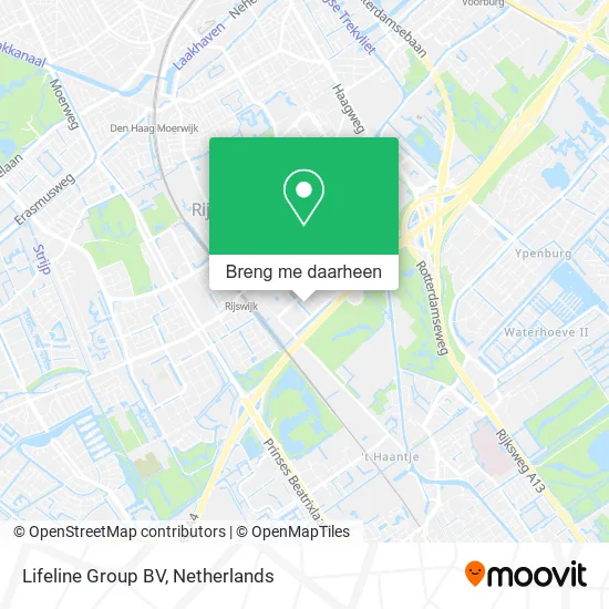 Lifeline Group BV kaart