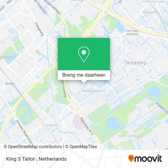 King S Tailor- kaart