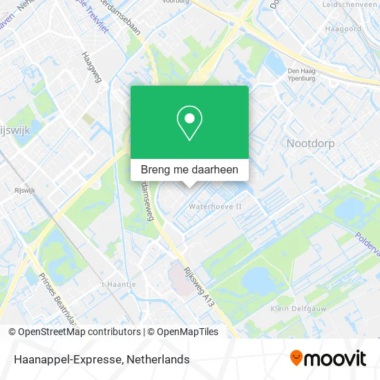 Haanappel-Expresse kaart