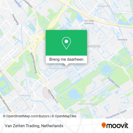 Van Zetten Trading kaart