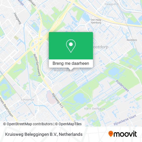 Kruisweg Beleggingen B.V. kaart