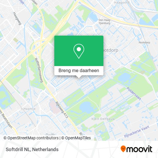 Softdrill NL kaart