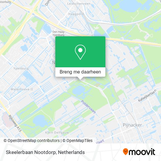 Skeelerbaan Nootdorp kaart