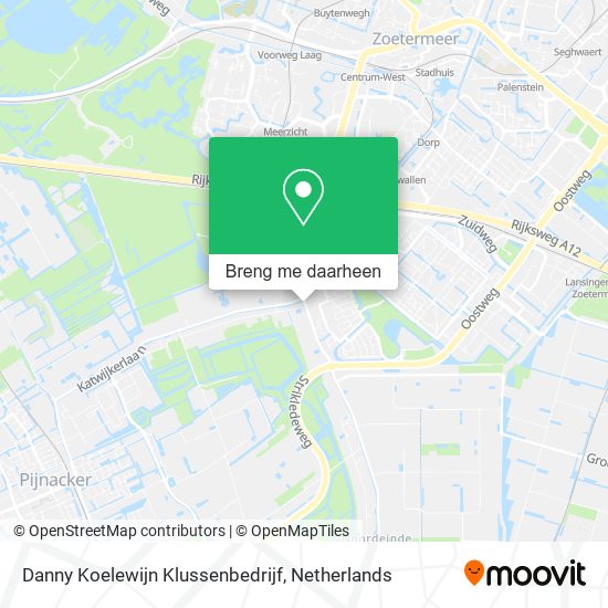 Danny Koelewijn Klussenbedrijf kaart