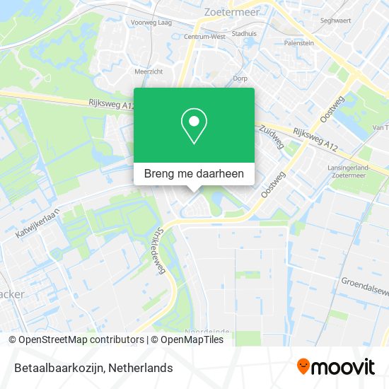 Betaalbaarkozijn kaart