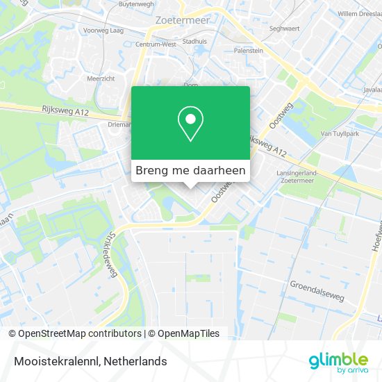 Mooistekralennl kaart