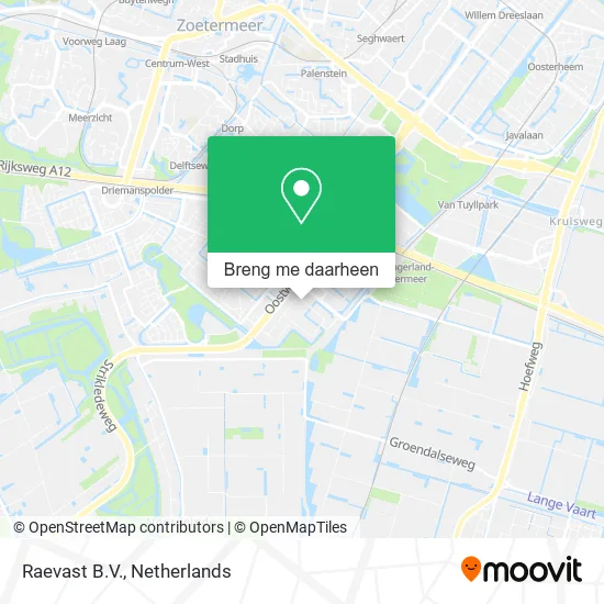 Raevast B.V. kaart
