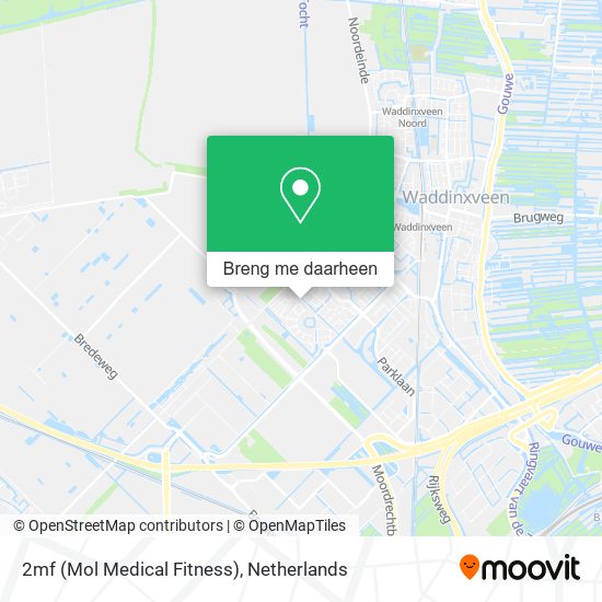 2mf (Mol Medical Fitness) kaart