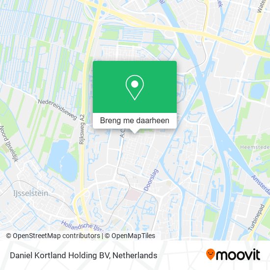 Daniel Kortland Holding BV kaart