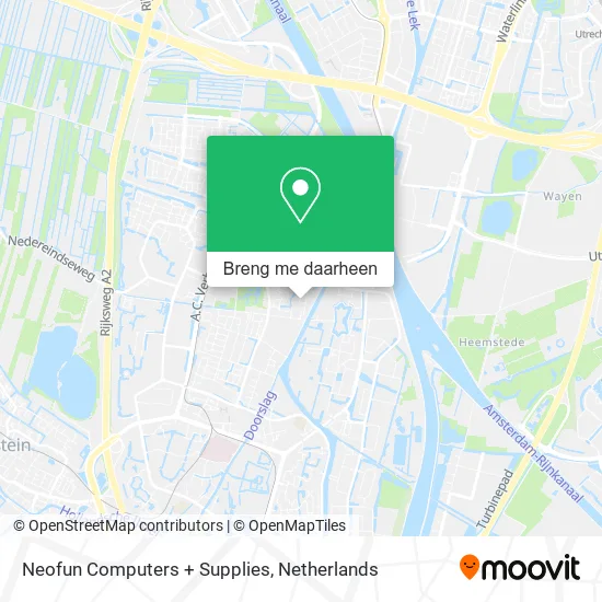 Neofun Computers + Supplies kaart