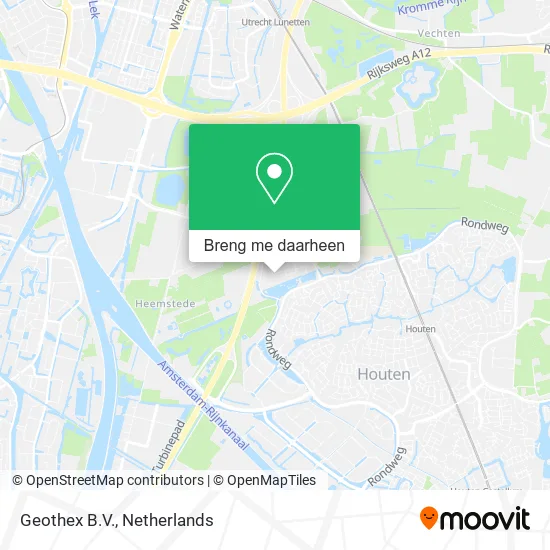 Geothex B.V. kaart